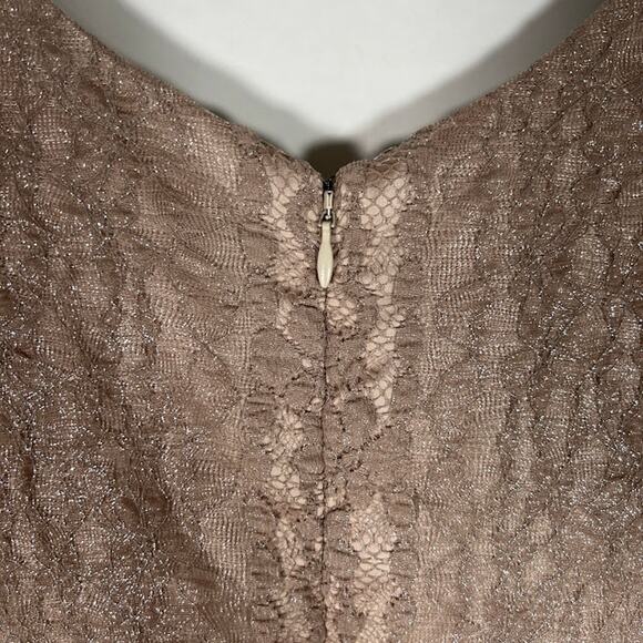 Isabel Toledo x Lane Bryant Tweed Boucle Lace Dress 20 Formal Ruffle Skirt - Picture 4 of 9